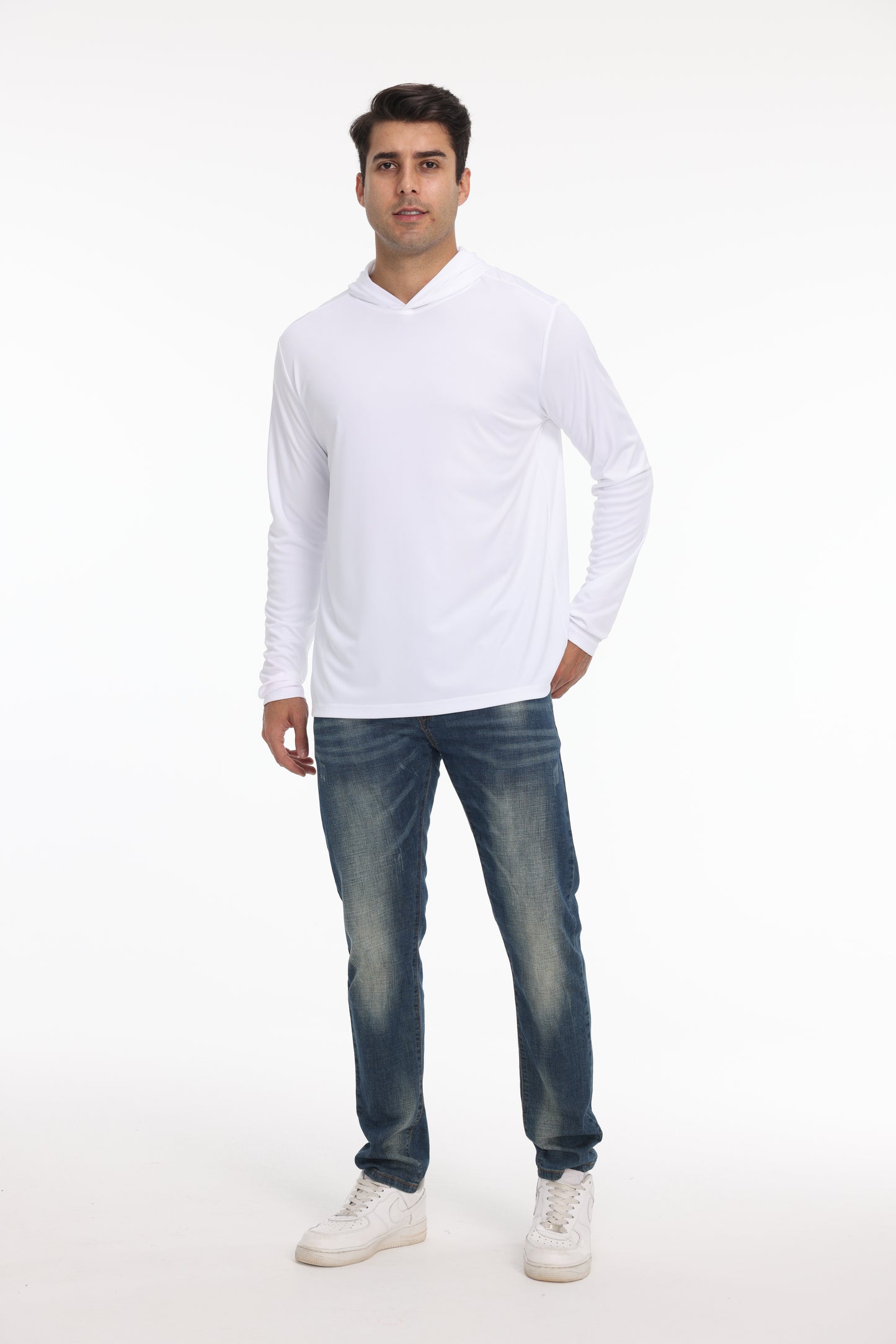 Sudadera ligera con capucha y ajuste seco Zfeel ZF916