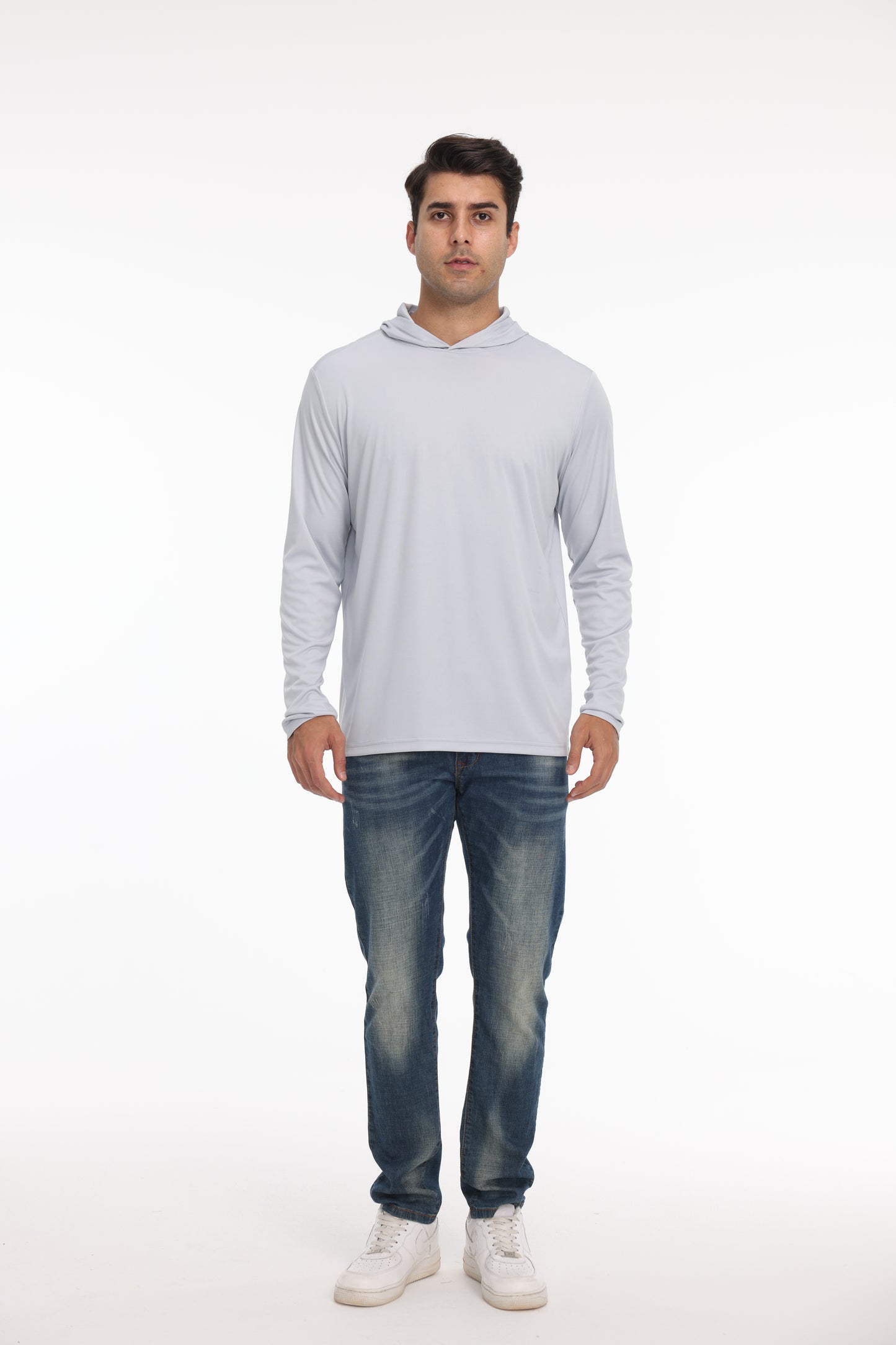 Sudadera ligera con capucha y ajuste seco Zfeel ZF916