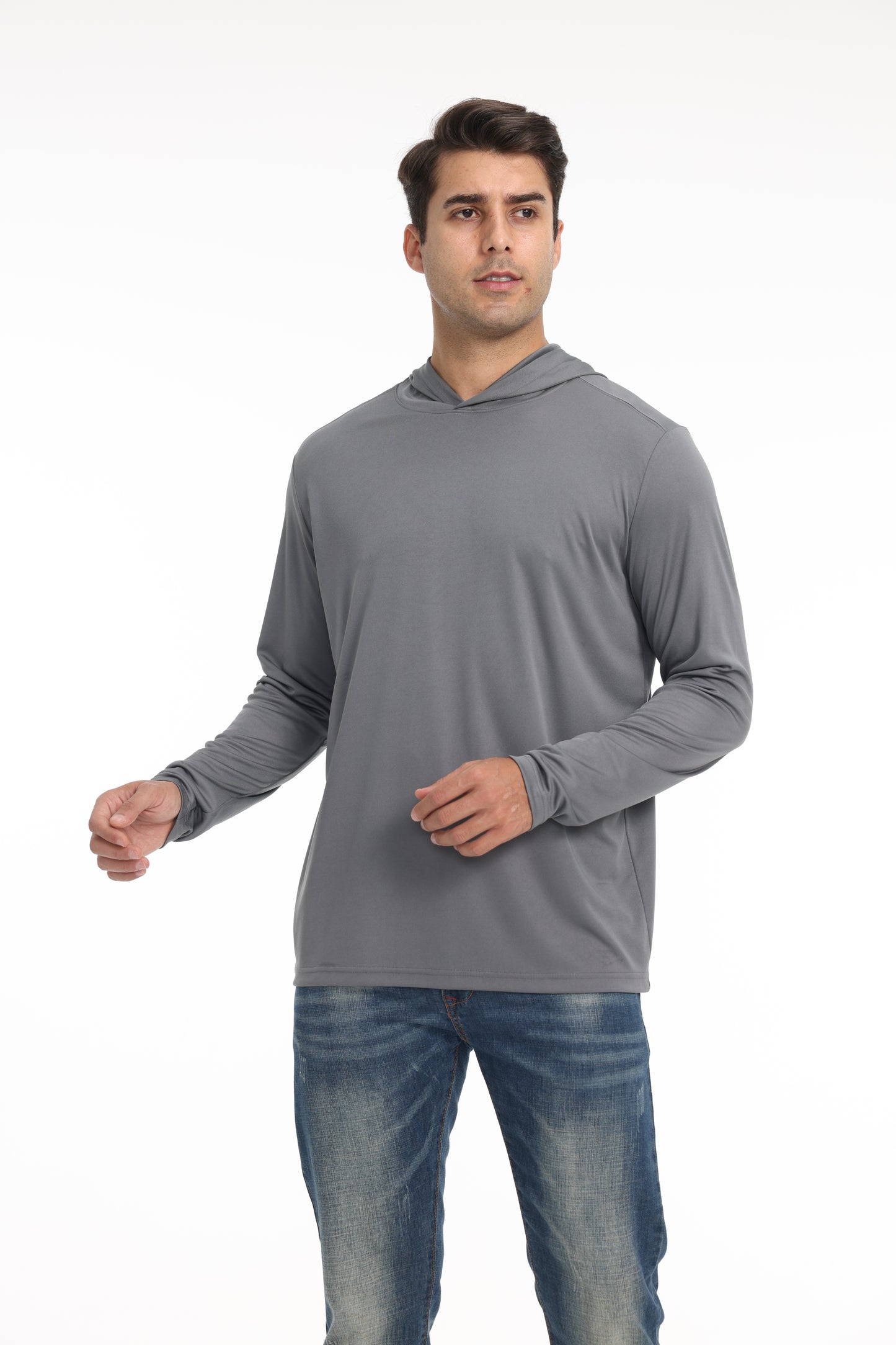 Sudadera ligera con capucha y ajuste seco Zfeel ZF916