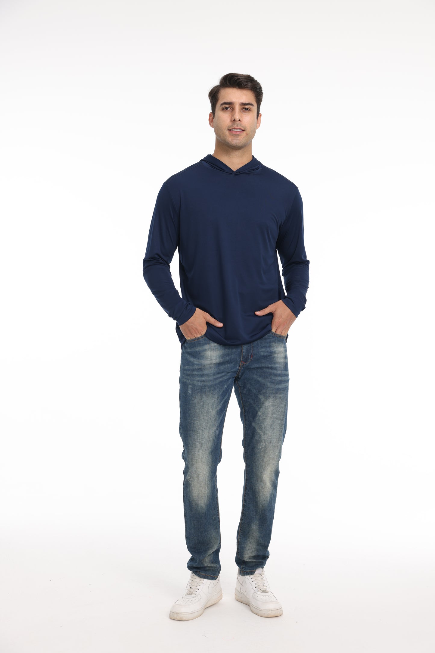 Sudadera ligera con capucha y ajuste seco Zfeel ZF916