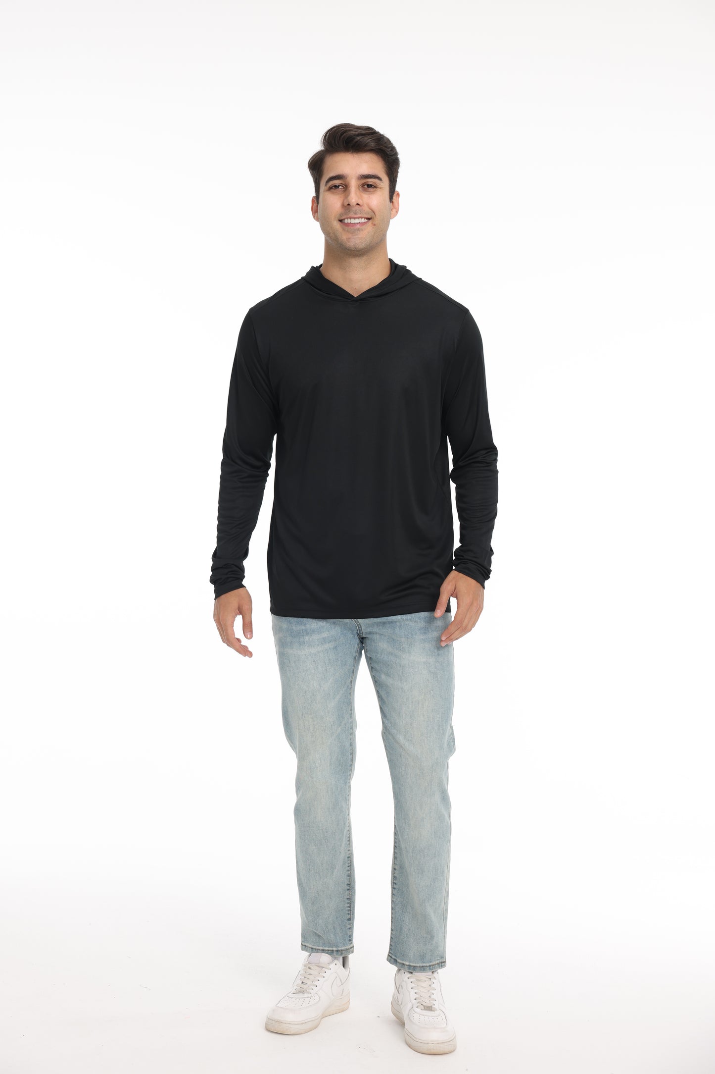Sudadera ligera con capucha y ajuste seco Zfeel ZF916