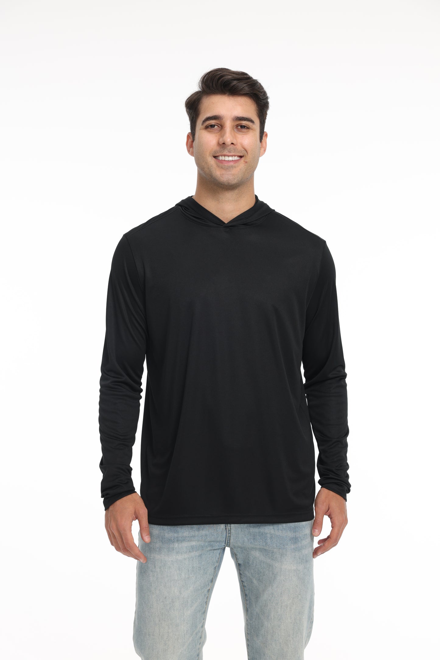 Sudadera ligera con capucha y ajuste seco Zfeel ZF916