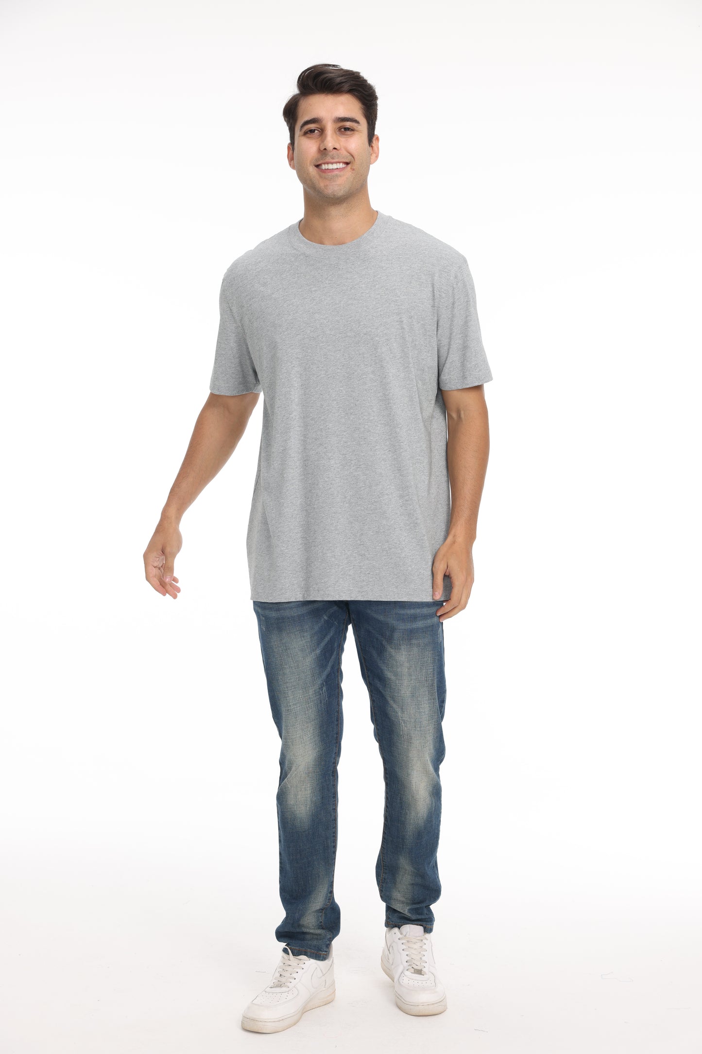 Camiseta premium de peso pesado lista para imprimir Zfeel ZF220
