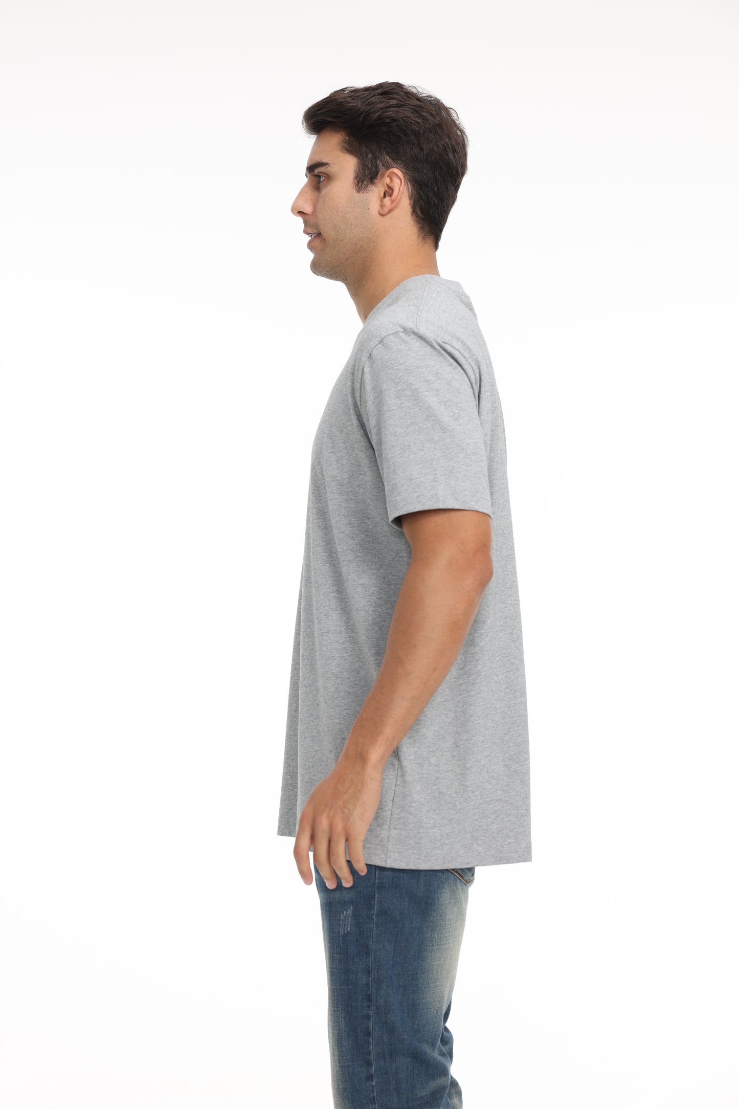 Camiseta premium de peso pesado lista para imprimir Zfeel ZF220