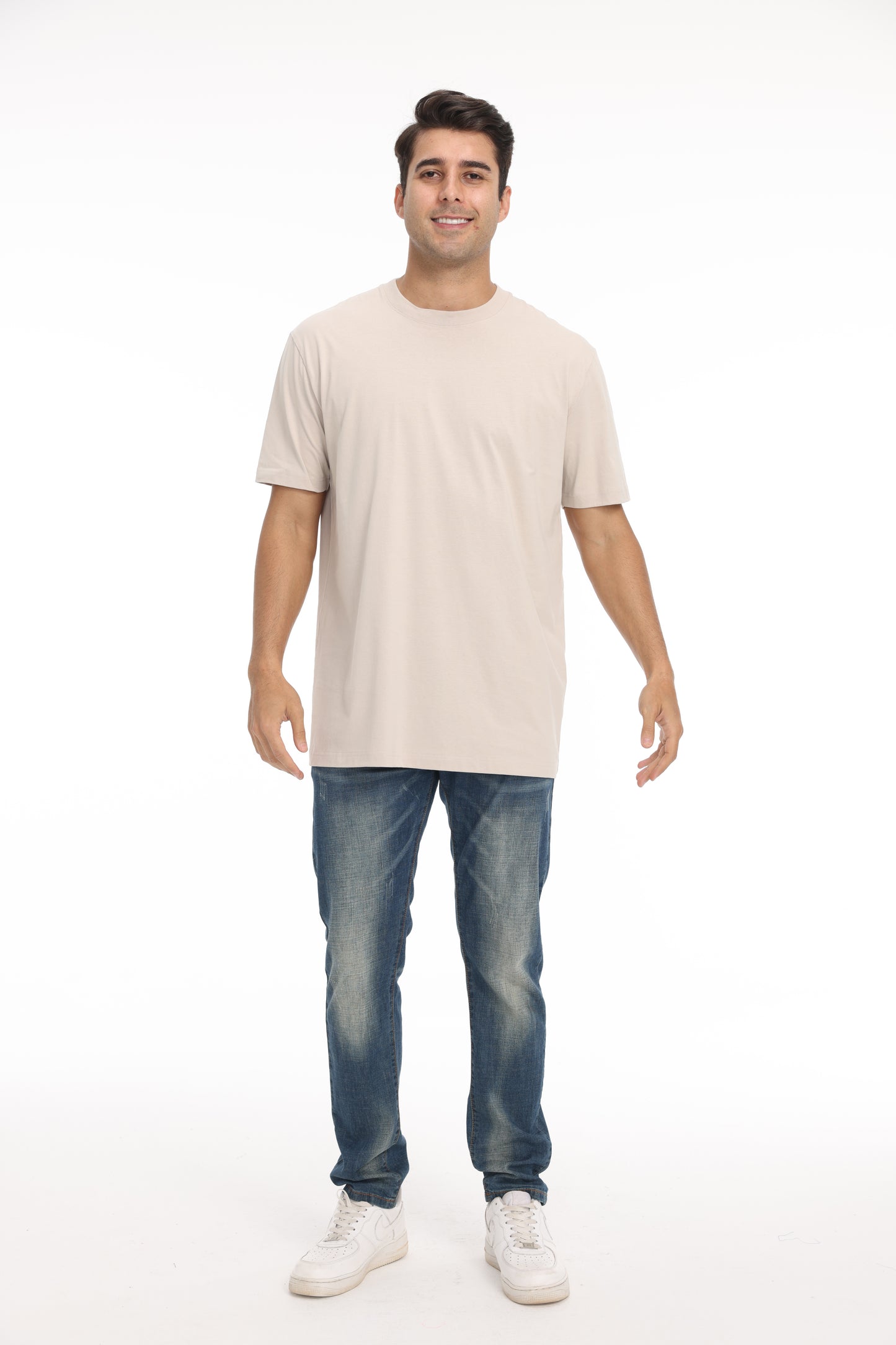 Camiseta premium de peso pesado lista para imprimir Zfeel ZF220