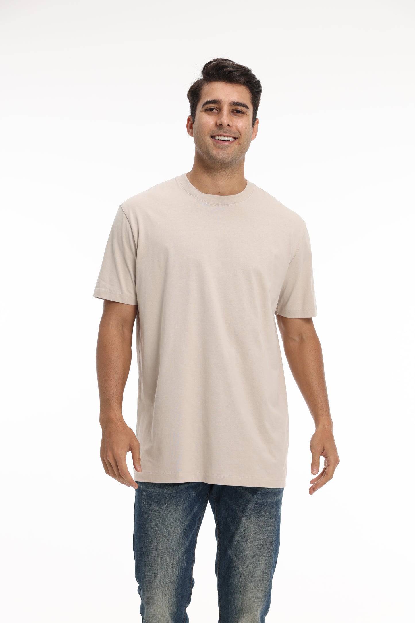 Camiseta premium de peso pesado lista para imprimir Zfeel ZF220