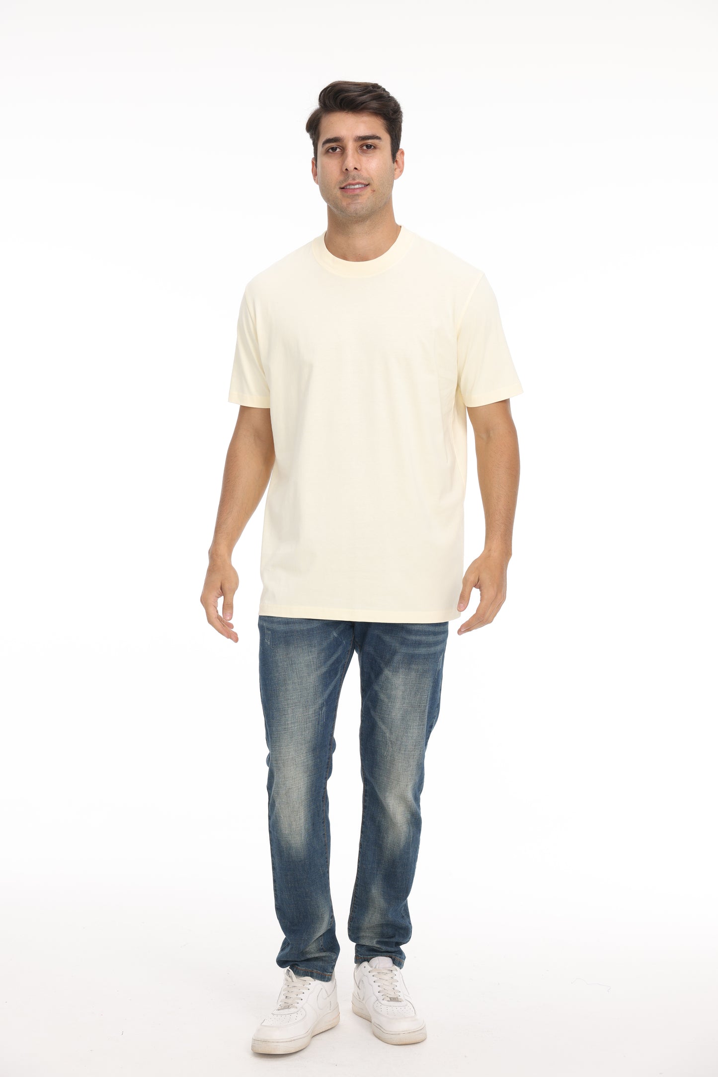 Camiseta premium de peso pesado lista para imprimir Zfeel ZF220