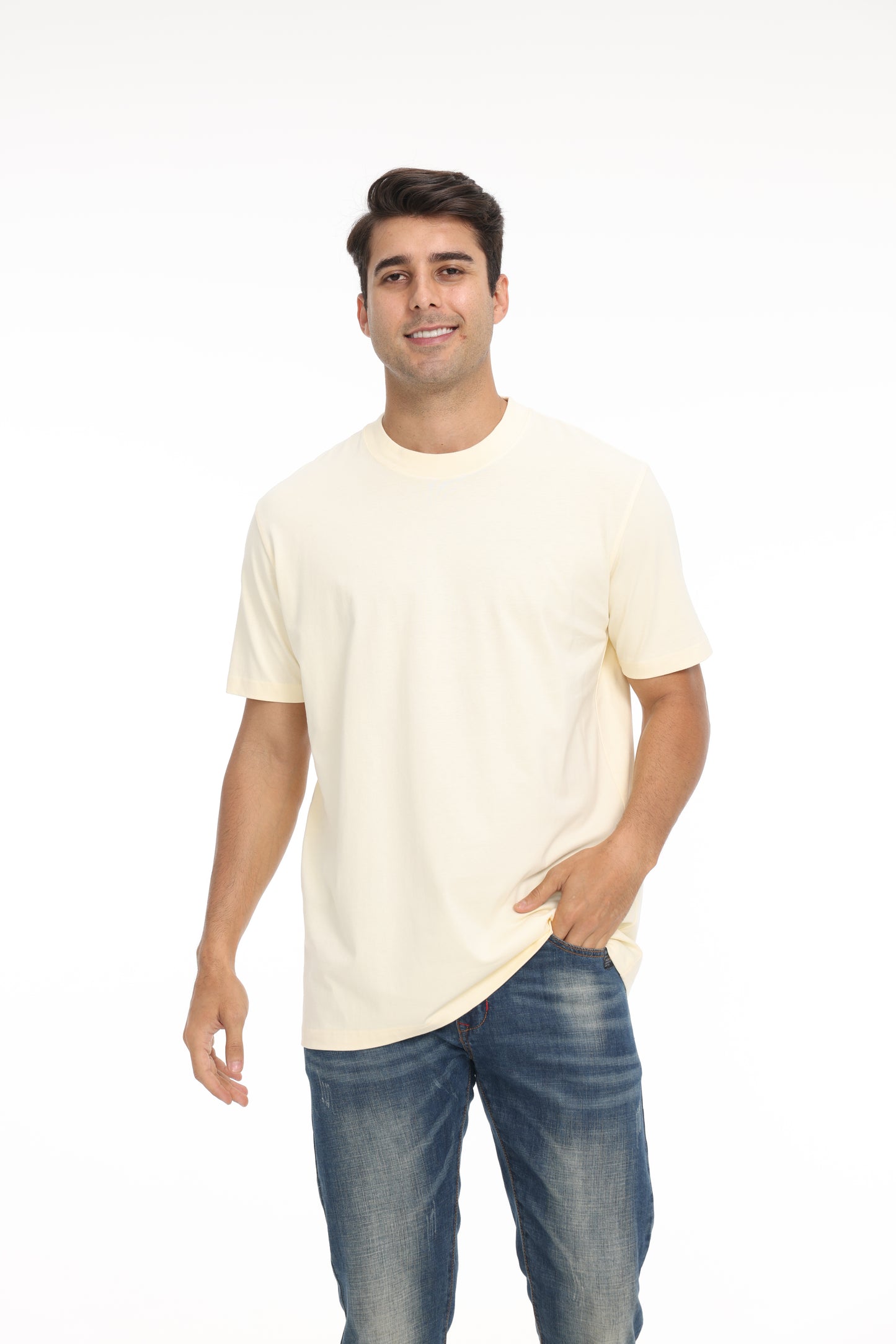 Camiseta premium de peso pesado lista para imprimir Zfeel ZF220