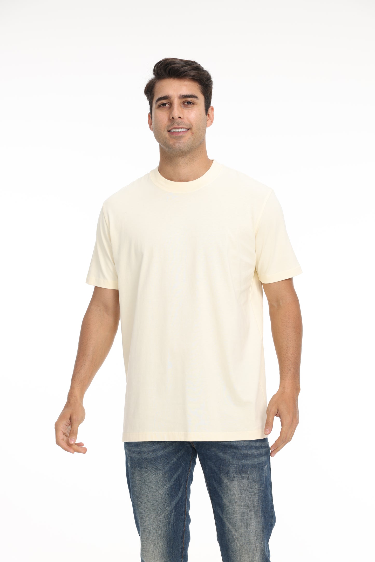Camiseta premium de peso pesado lista para imprimir Zfeel ZF220