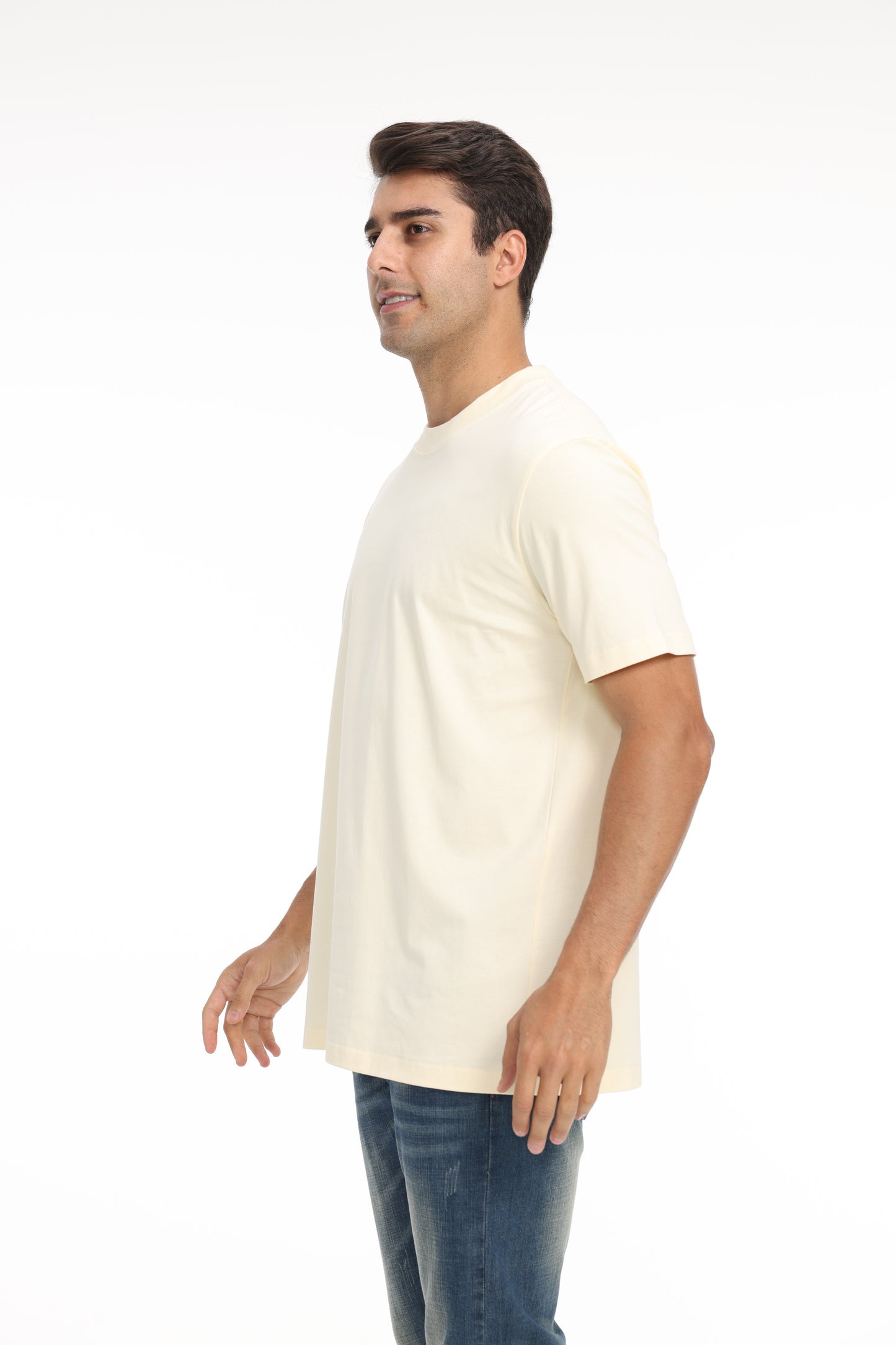 Camiseta premium de peso pesado lista para imprimir Zfeel ZF220