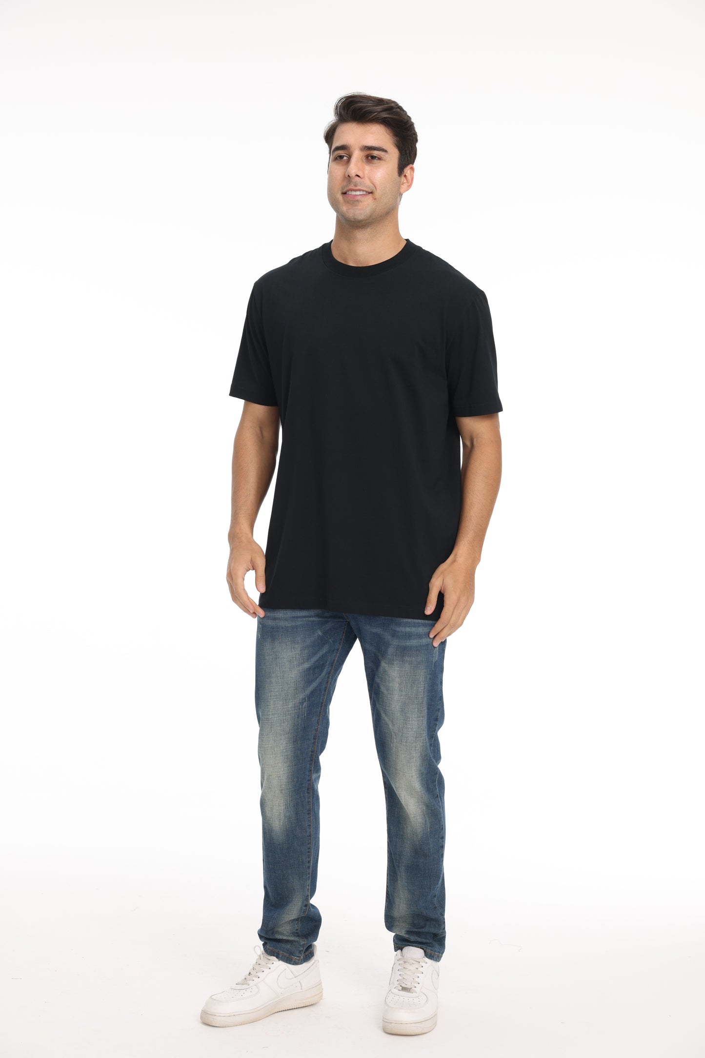 Camiseta premium de peso pesado lista para imprimir Zfeel ZF220