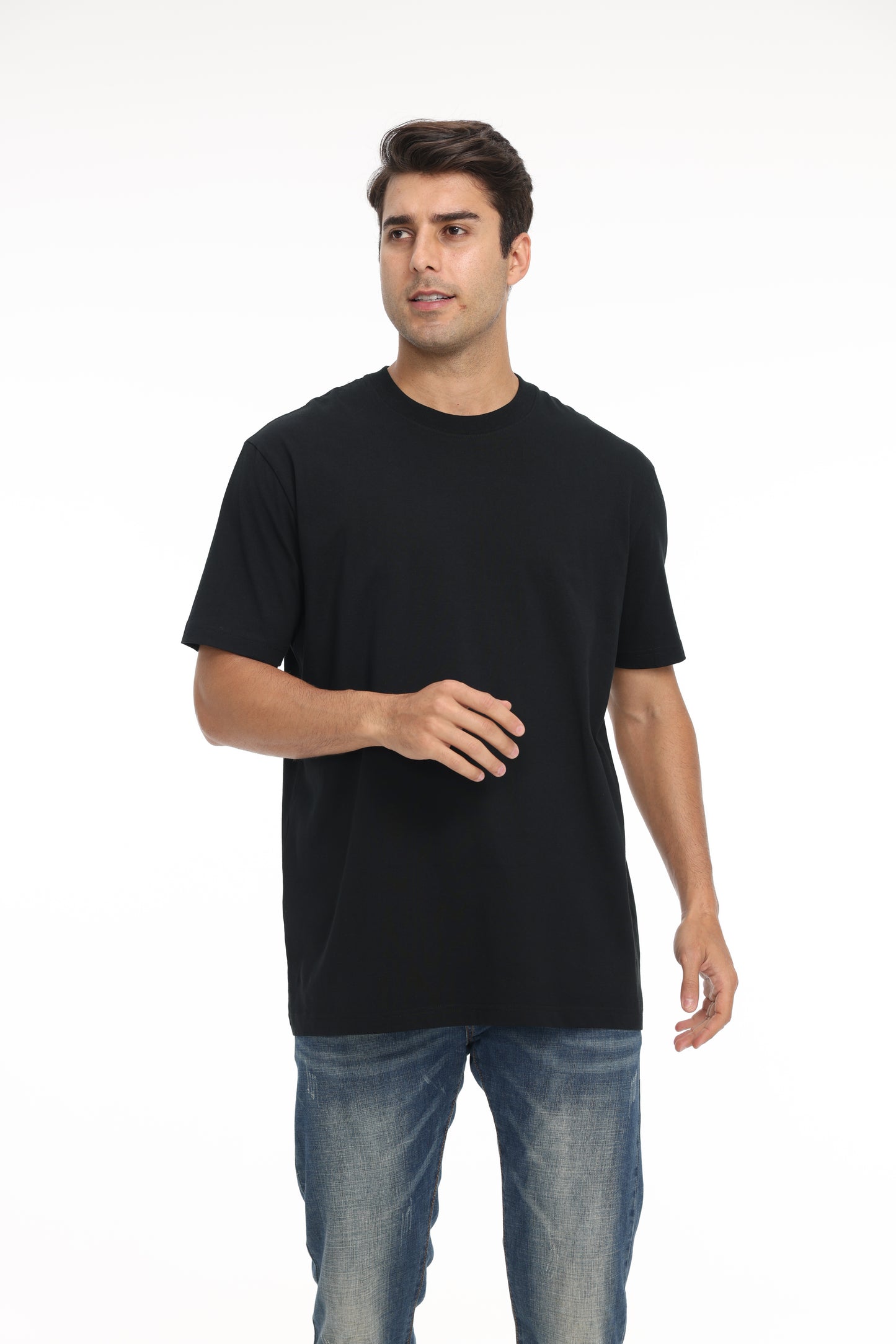 Camiseta premium de peso pesado lista para imprimir Zfeel ZF220