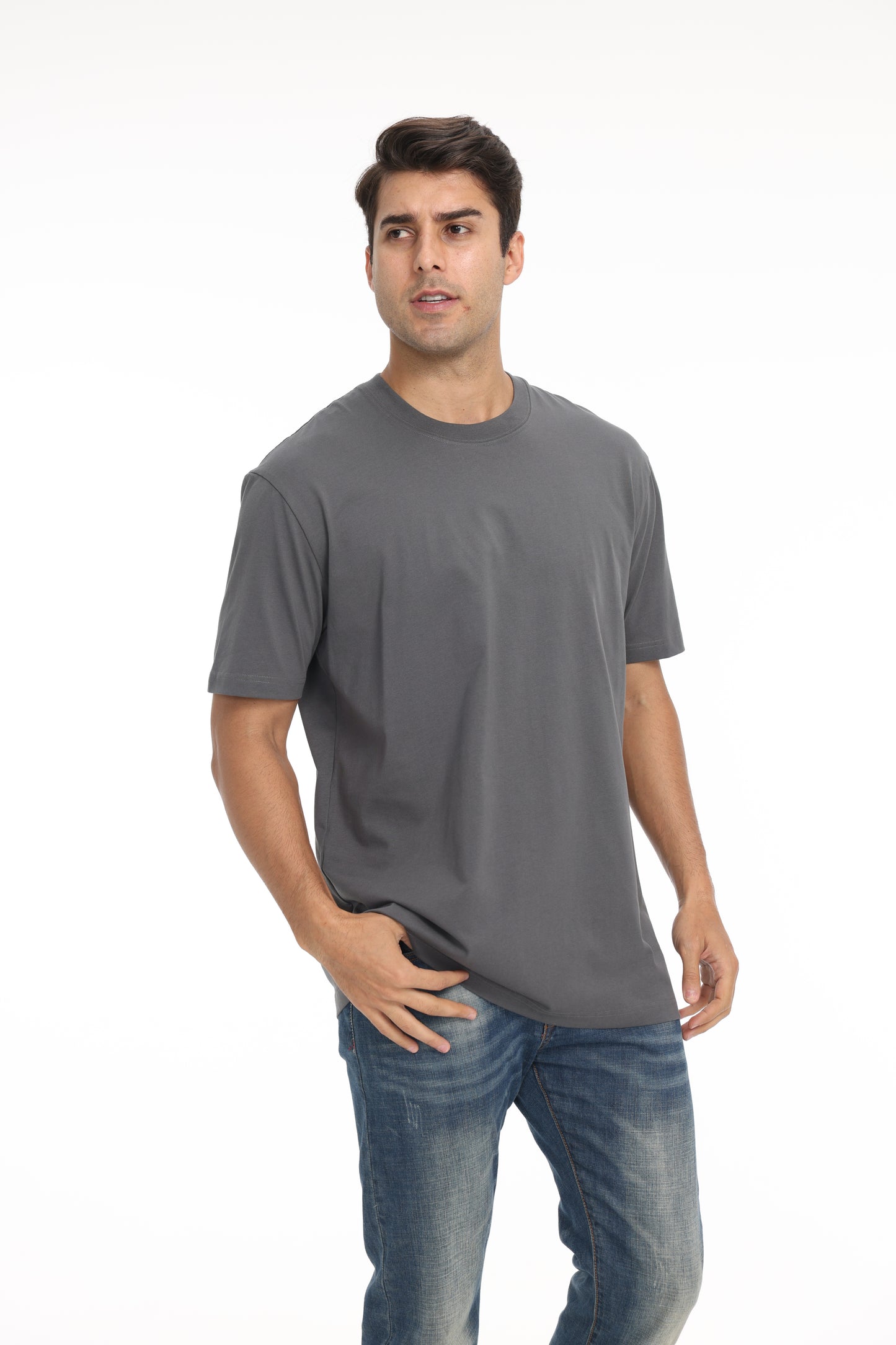 Camiseta premium de peso pesado lista para imprimir Zfeel ZF220