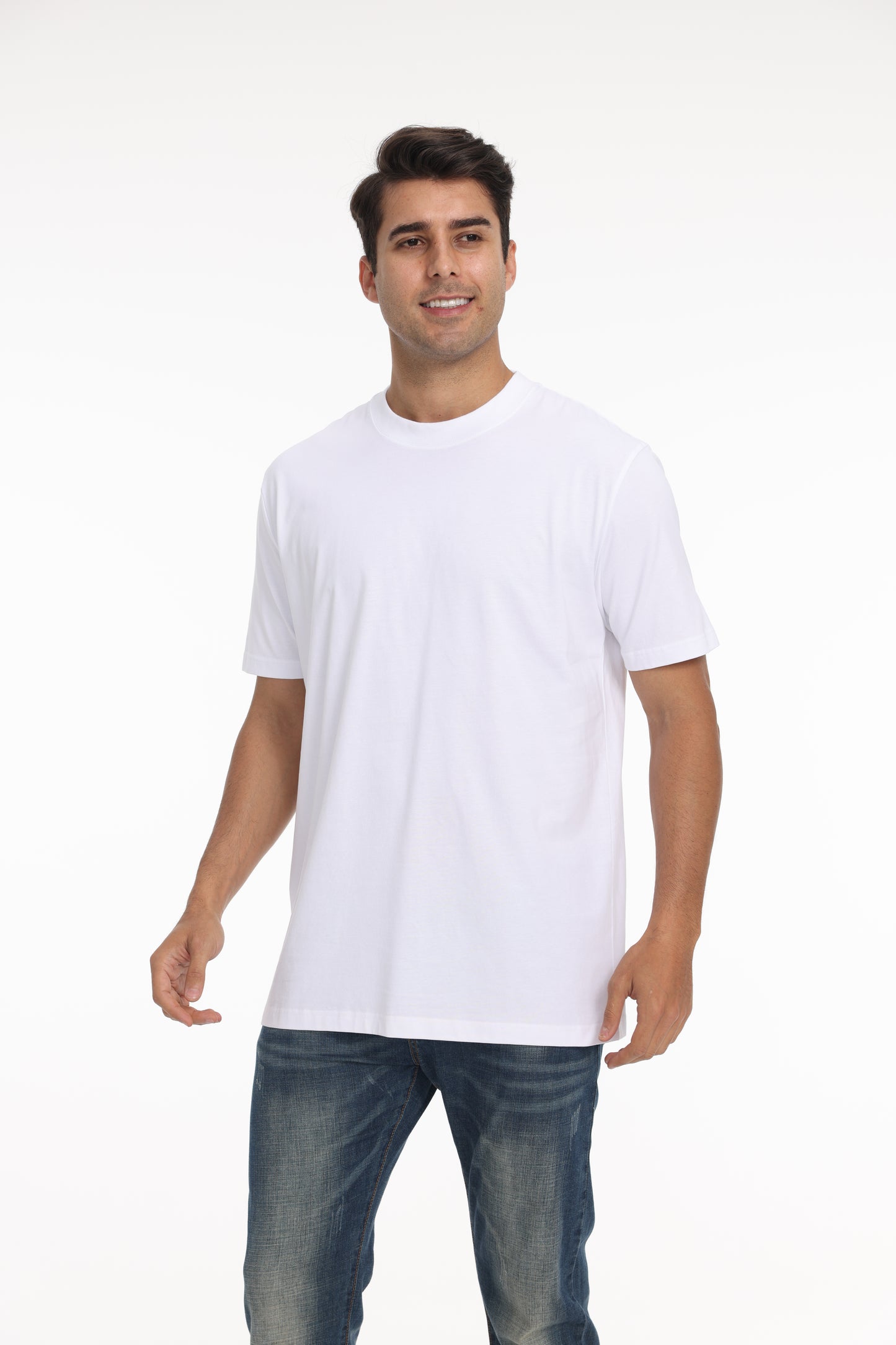 Camiseta premium de peso pesado lista para imprimir Zfeel ZF220