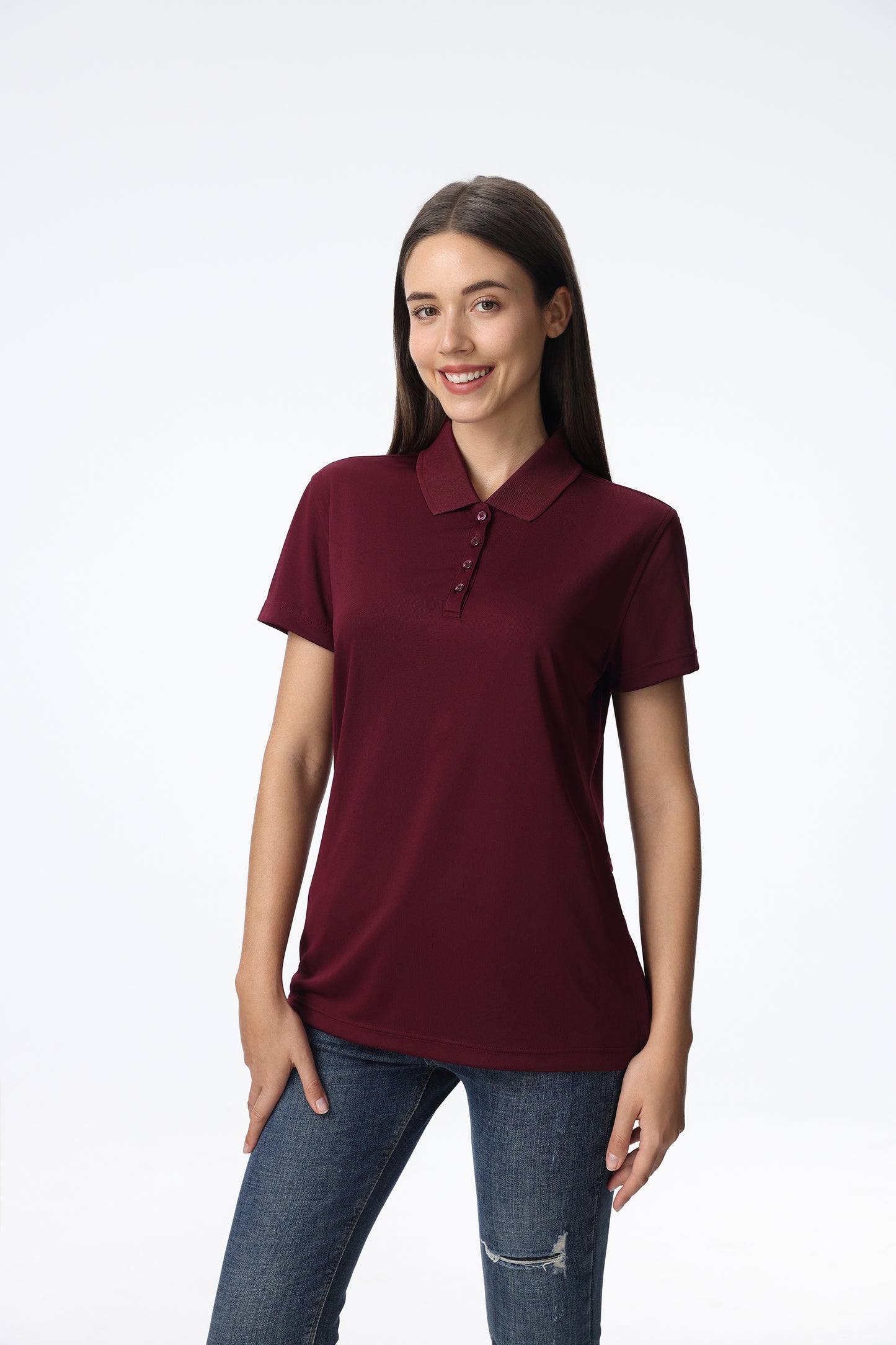 Zfeel L7709 High Performance Pure Dry Fit Poly Polos