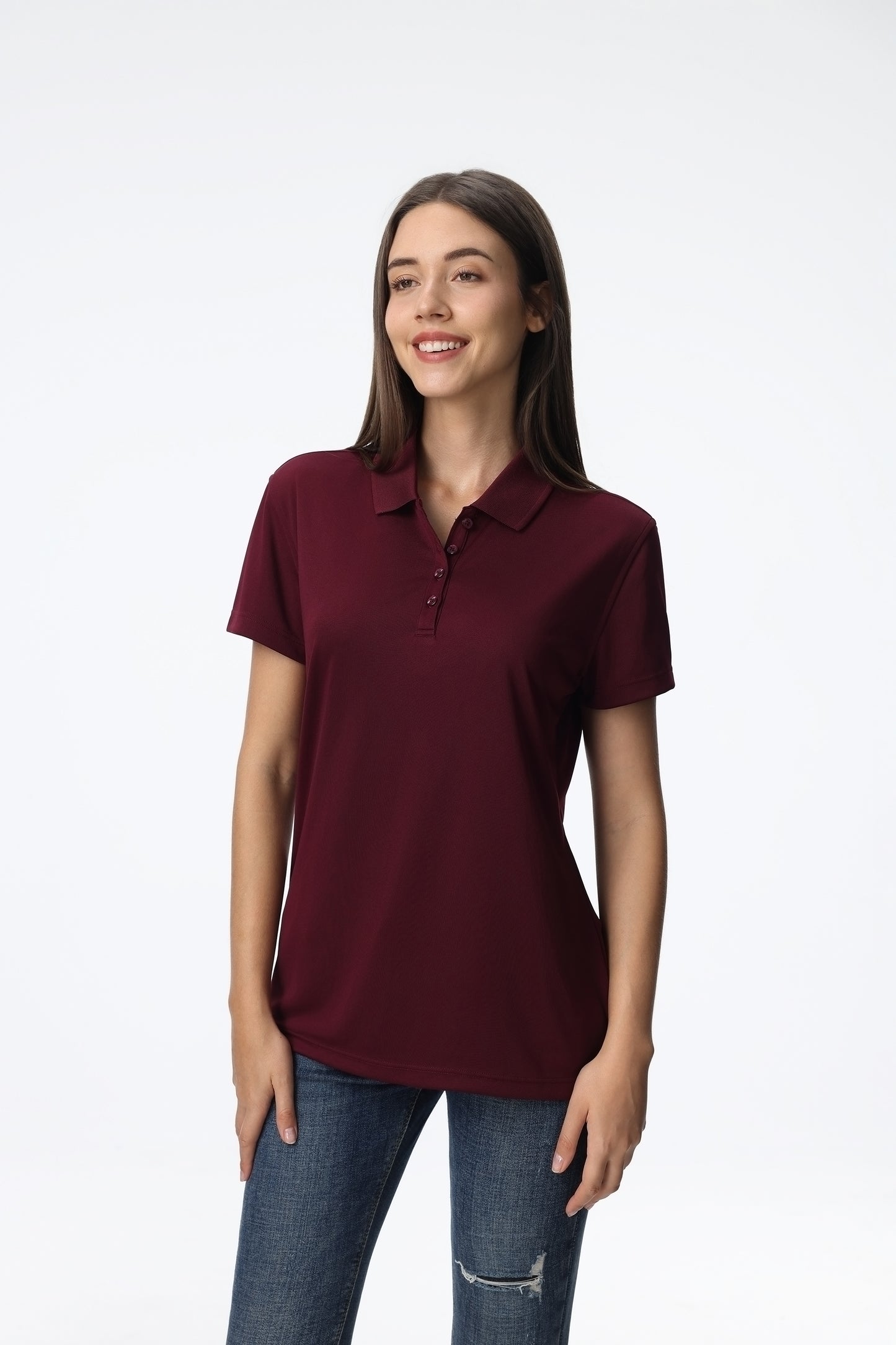 Zfeel L7709 High Performance Pure Dry Fit Poly Polos