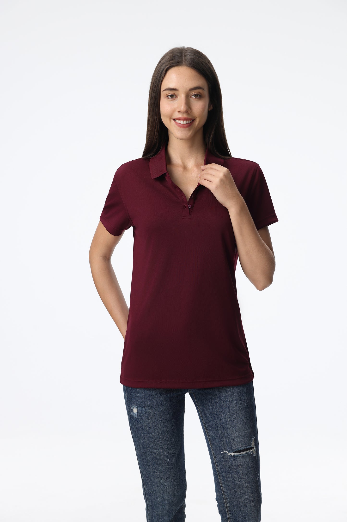 Zfeel L7709 High Performance Pure Dry Fit Poly Polos