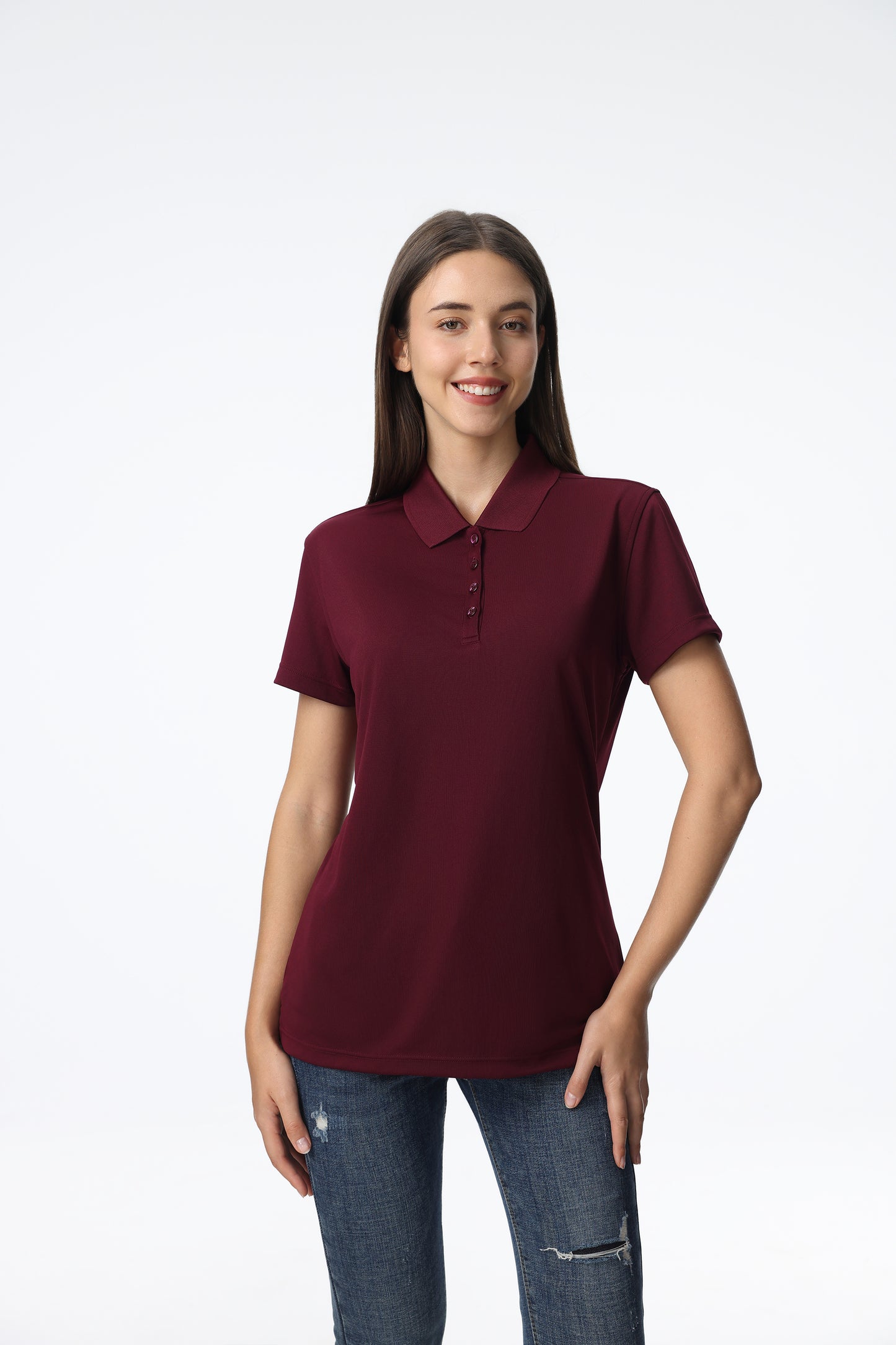 Zfeel L7709 High Performance Pure Dry Fit Poly Polos
