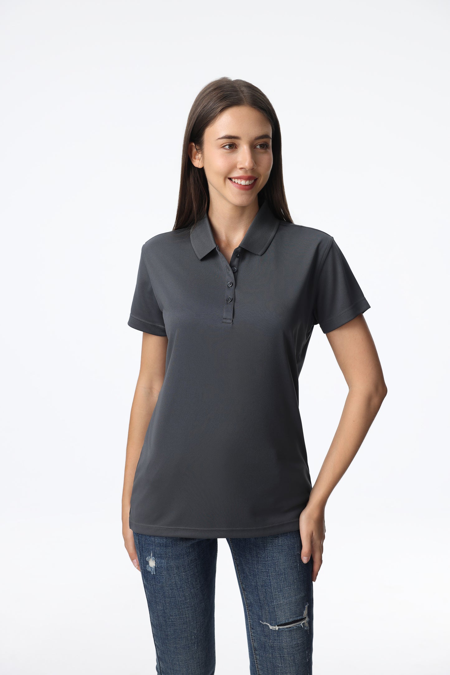 Zfeel L7709 High Performance Pure Dry Fit Poly Polos