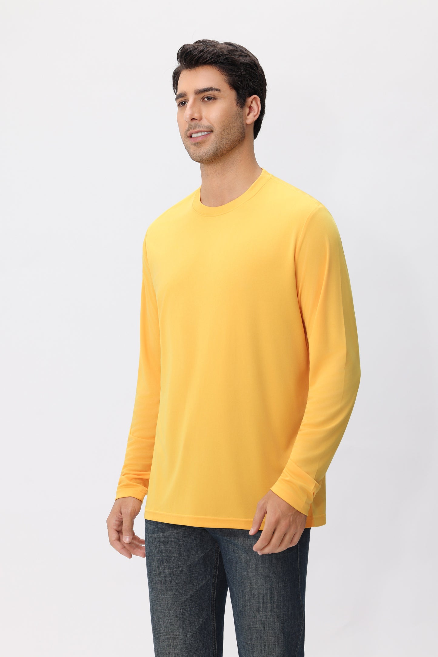 Camisa de manga larga Zfeel ZF912 de poliéster de alto rendimiento y ajuste seco