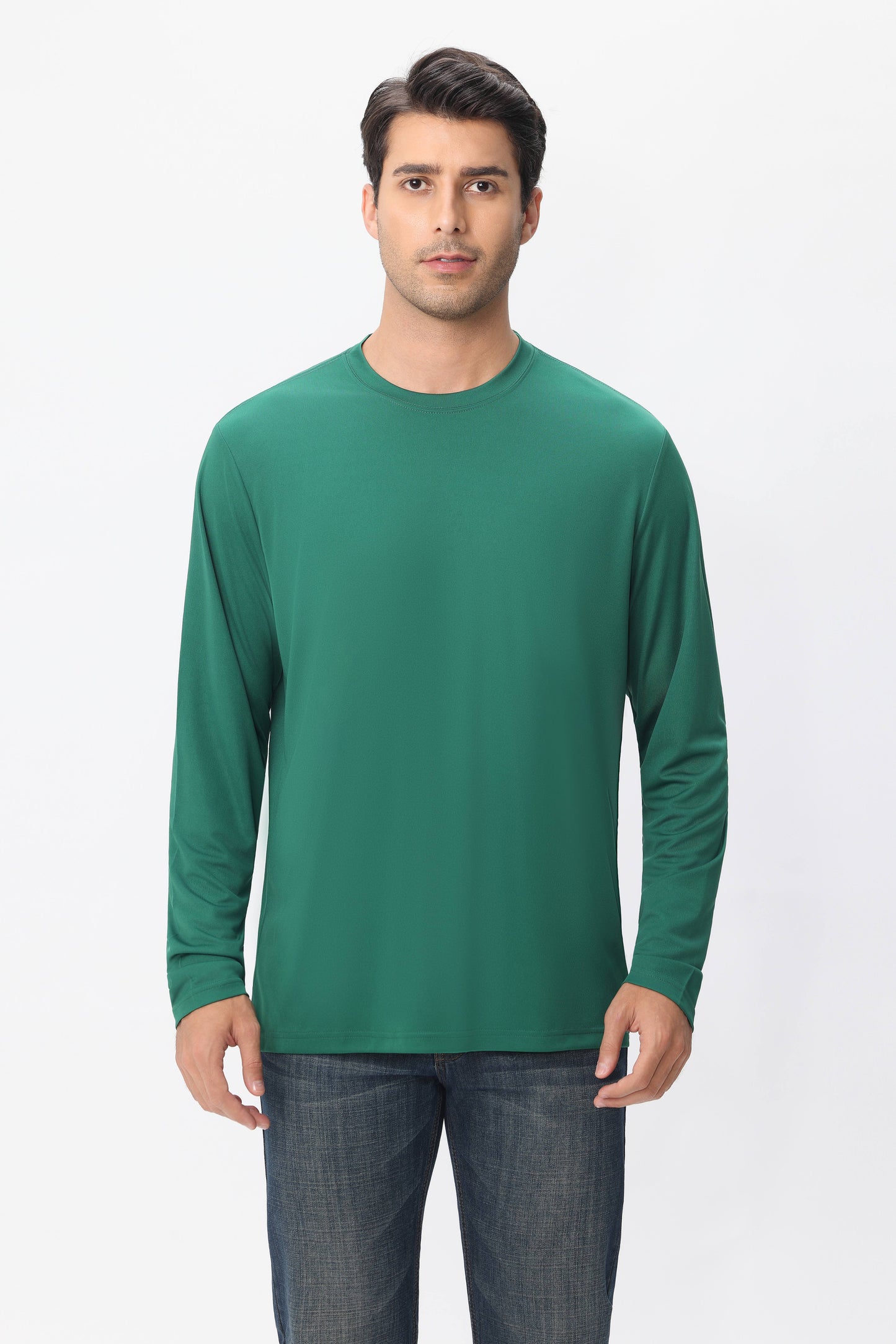 Camisa de manga larga Zfeel ZF912 de poliéster de alto rendimiento y ajuste seco