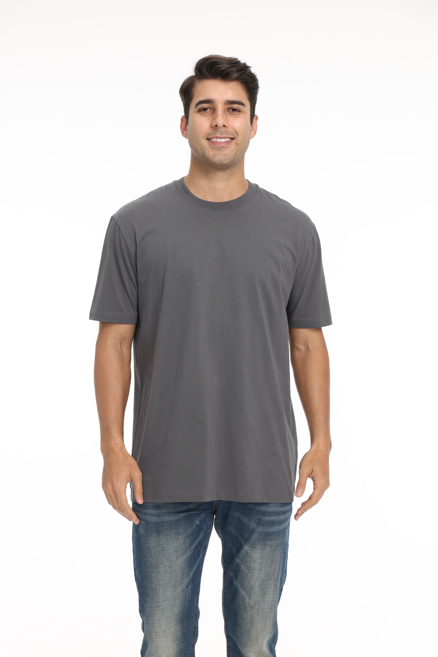 Camiseta premium de peso pesado lista para imprimir Zfeel ZF220